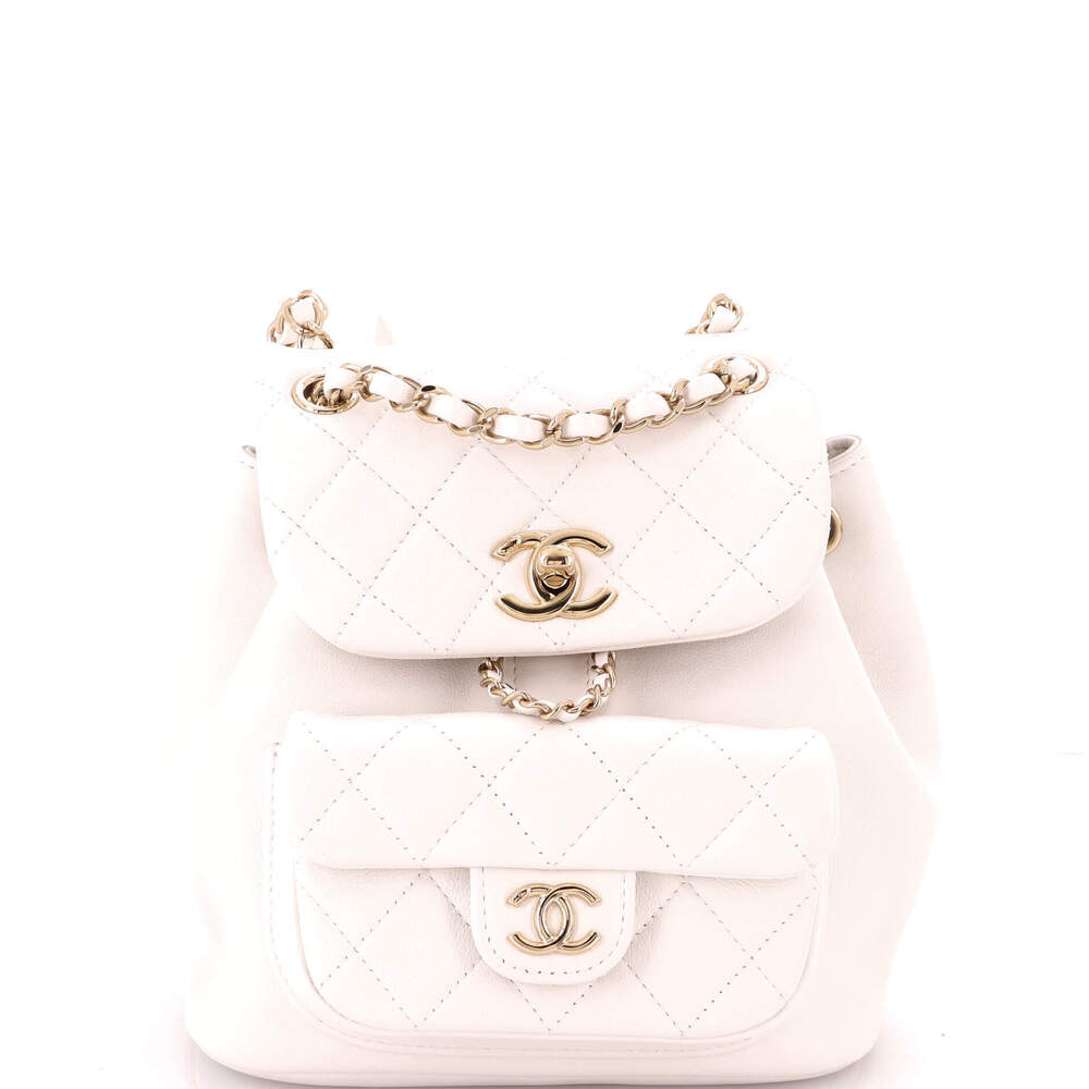 Chanel Small Duma Drawstring Backpack